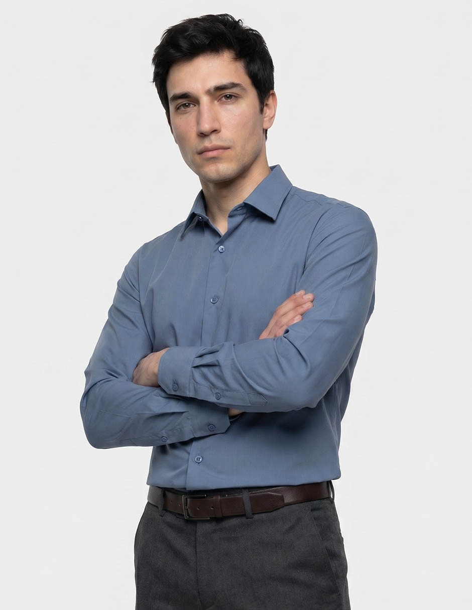 Camisa casual manga larga para hombre Camisa casual manga larga para hombre