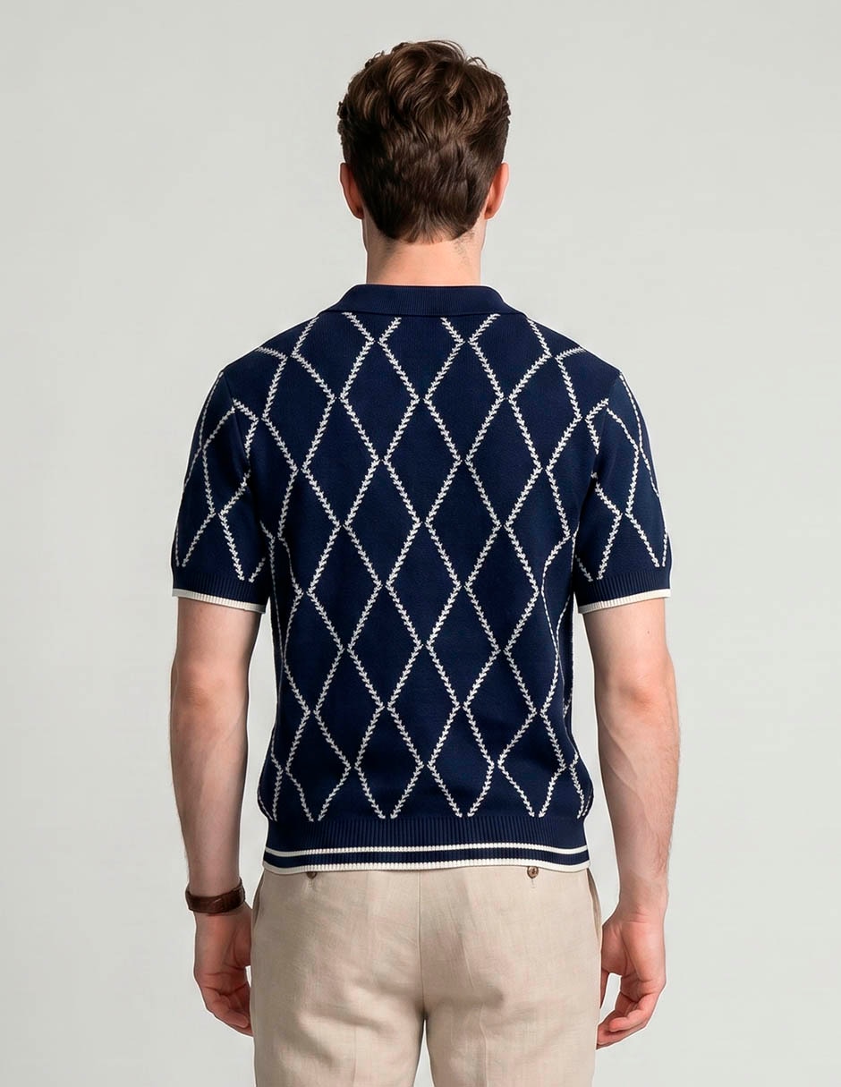 Camisa casual de algodón manga corta para hombre 3
