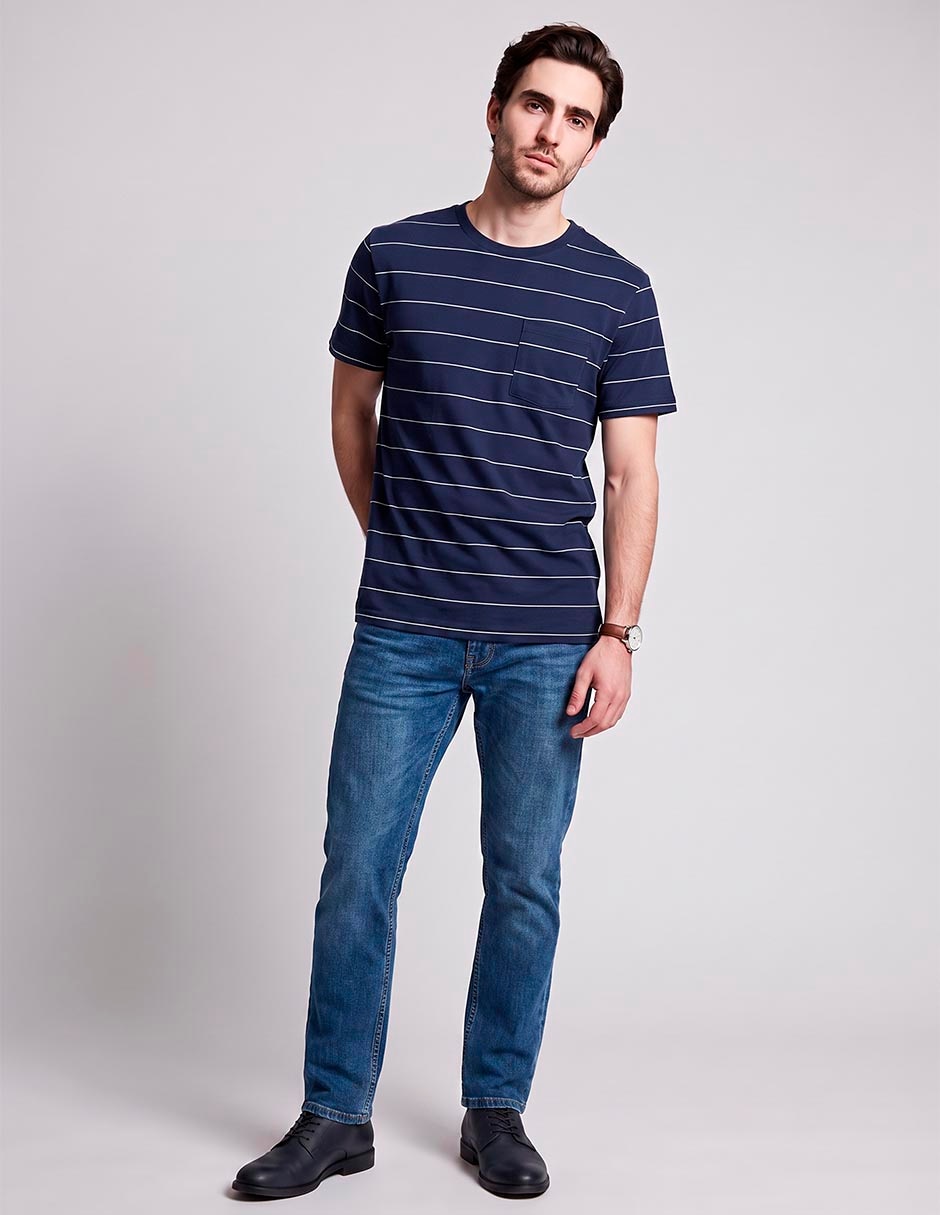 Playera cuello redondo para hombre Playera cuello redondo para hombre