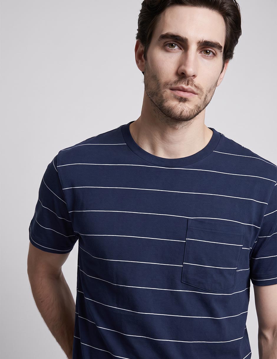 Playera cuello redondo para hombre 2