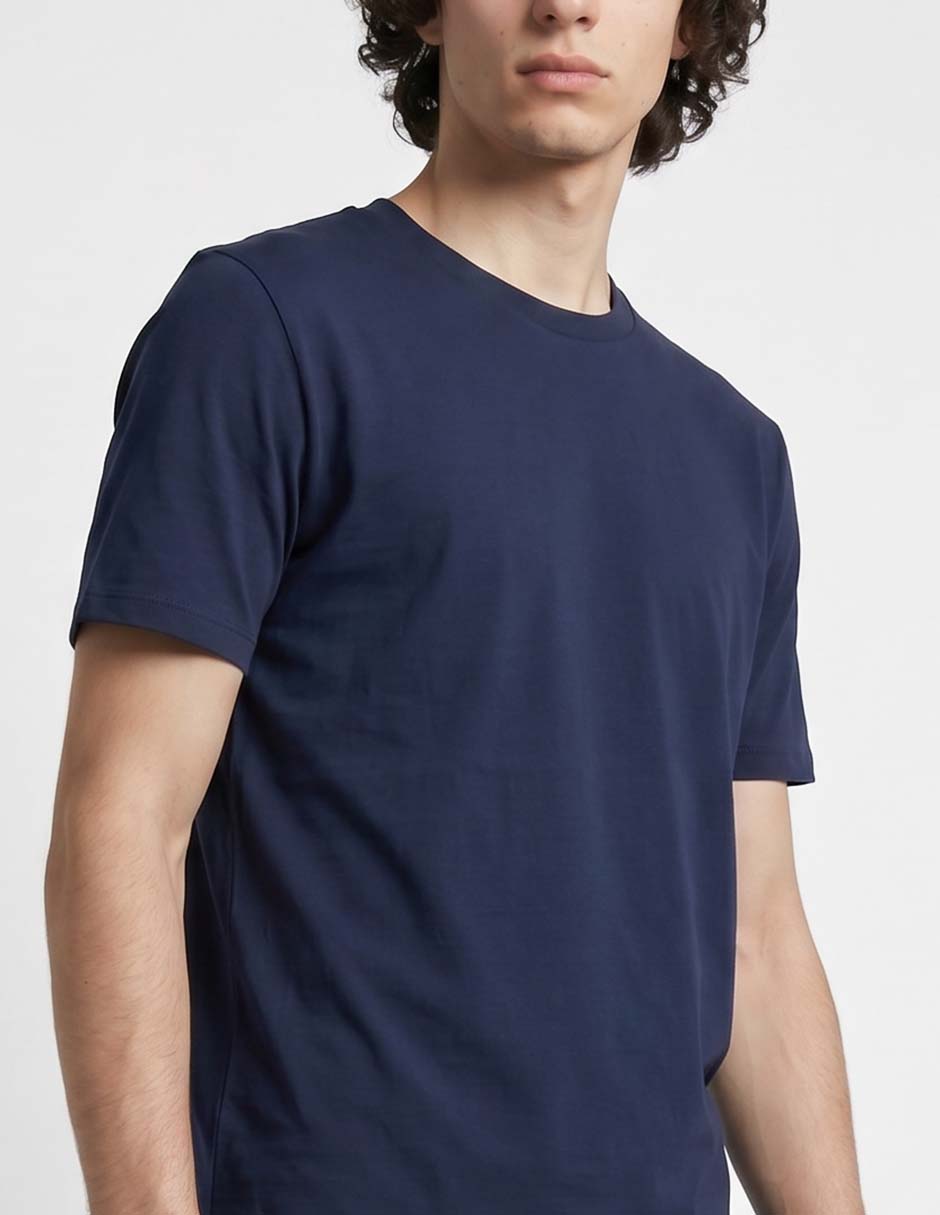 Playera cuello redondo para hombre 2