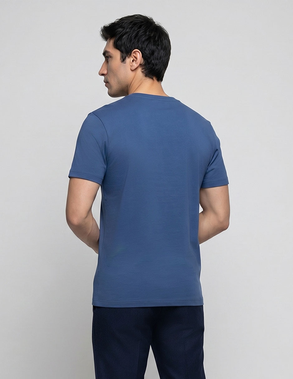 Playera cuello redondo para hombre 2