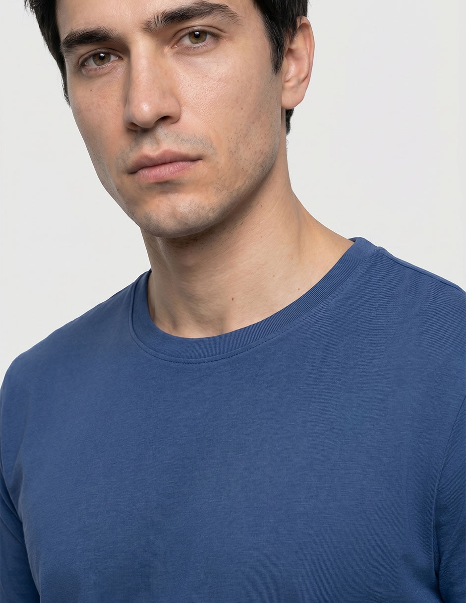 Playera cuello redondo para hombre 3