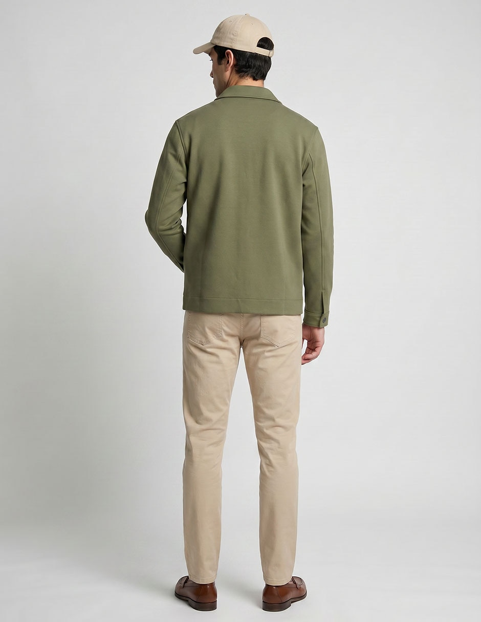 Chamarra casual Contempo con bolsillos para hombre