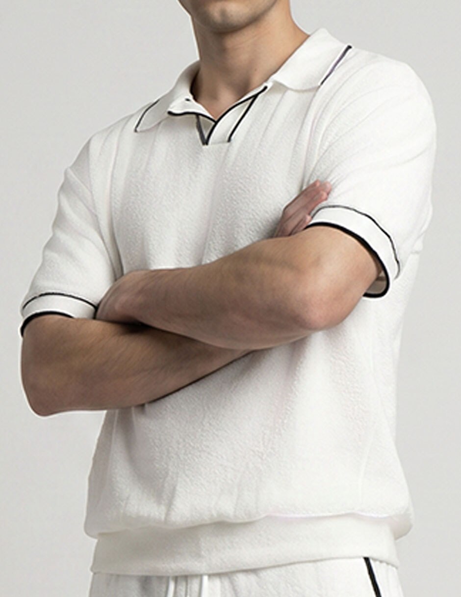 Playera cuello polo para hombre 3