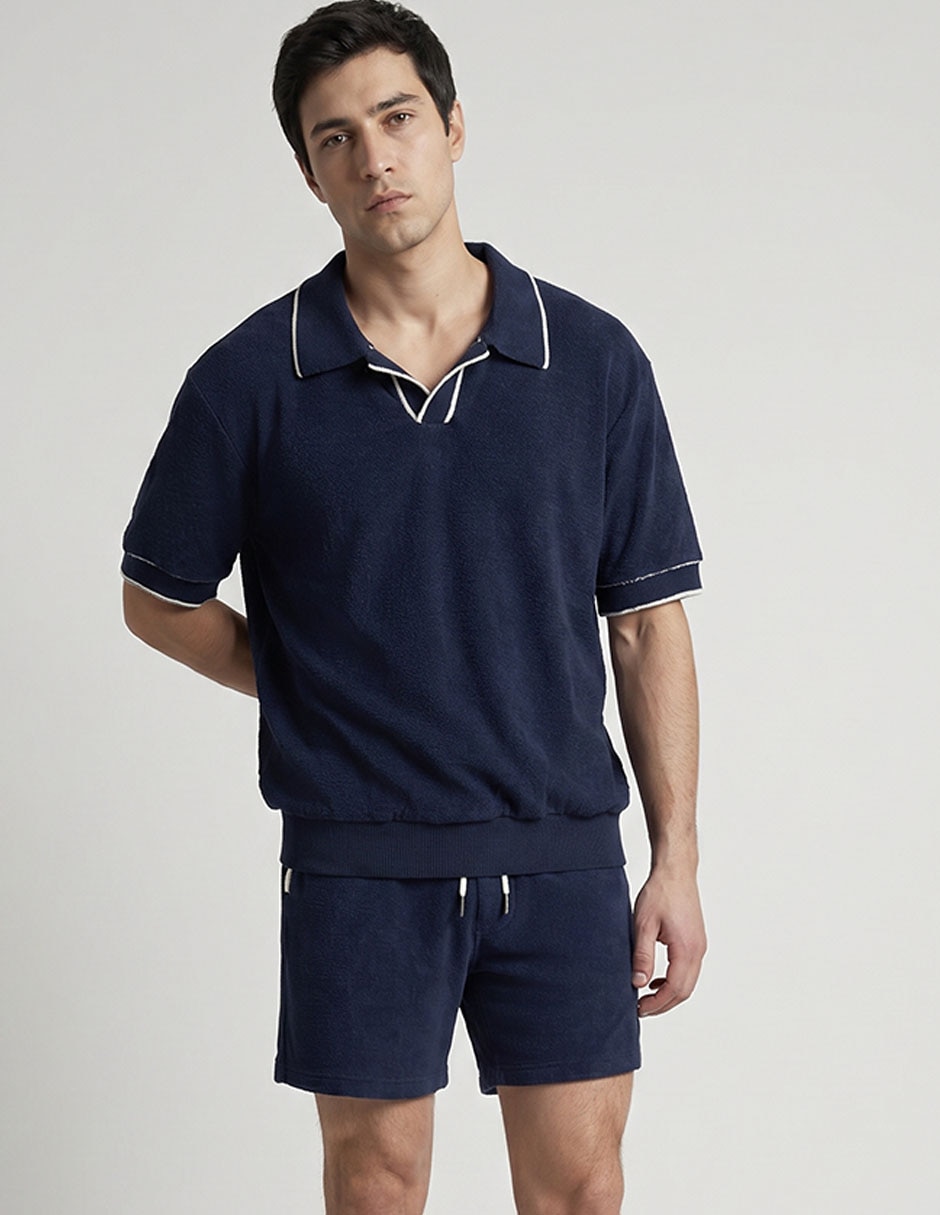 Playera tipo polo para hombre