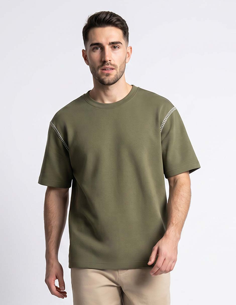 Playera cuello redondo para hombre Playera cuello redondo para hombre