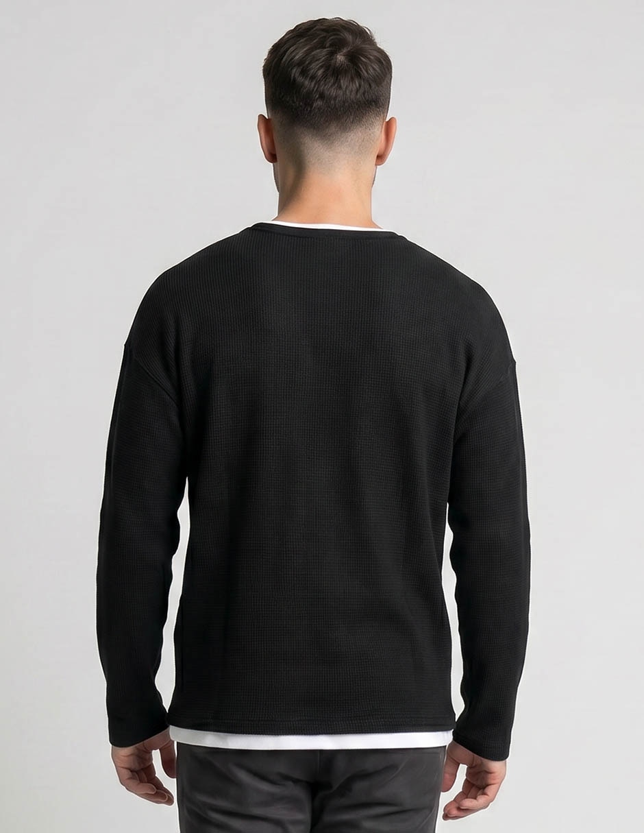 Playera cuello redondo para hombre 2