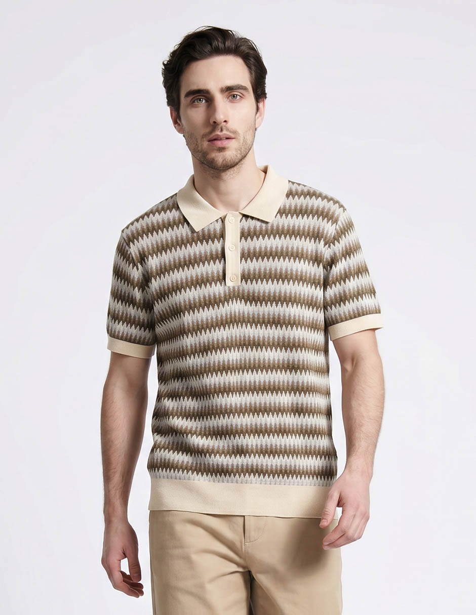 Playera tipo polo para hombre