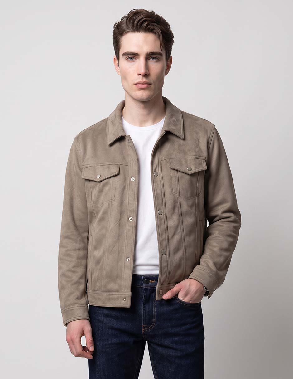 Chamarra casual para hombre