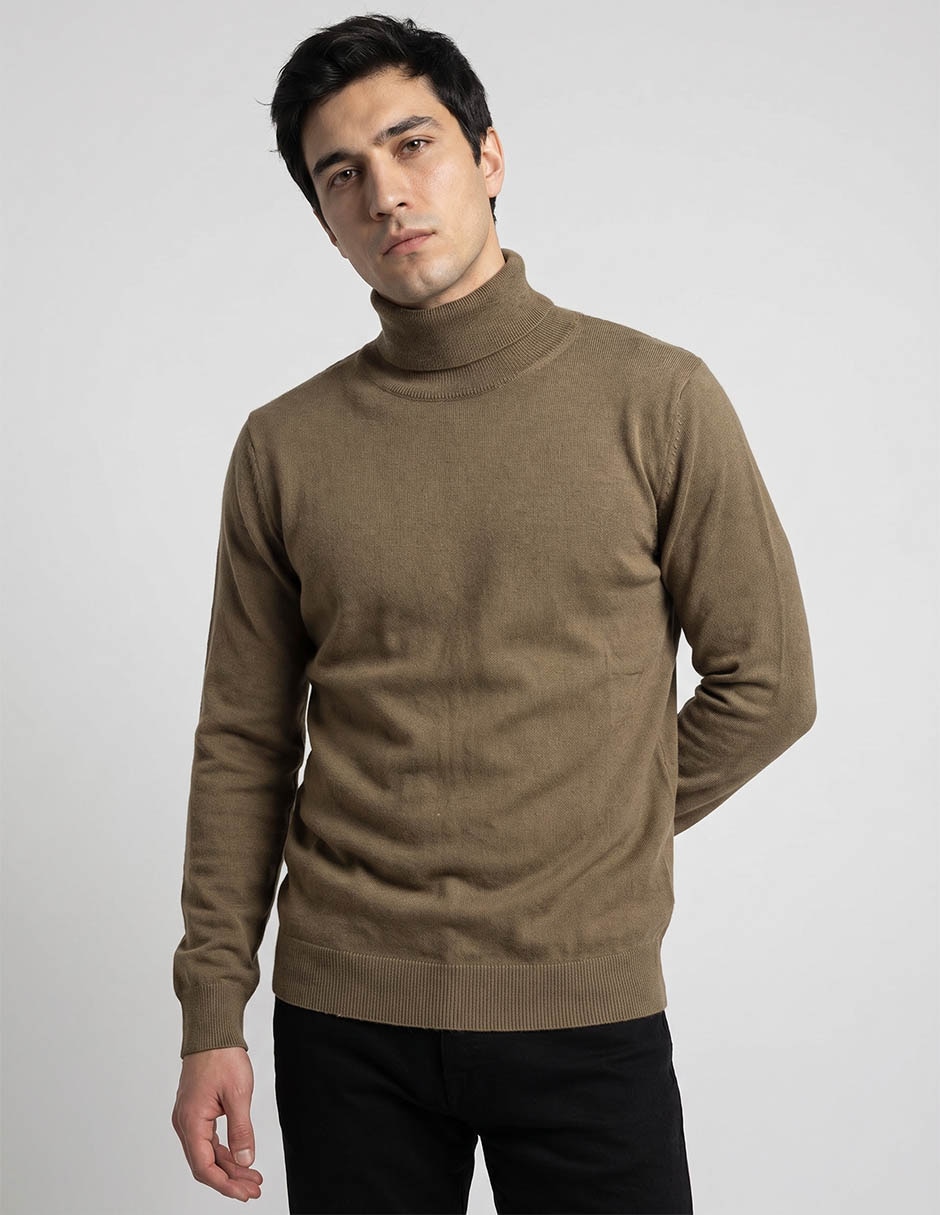 SuŽter Cuello Tortuga Para Hombre