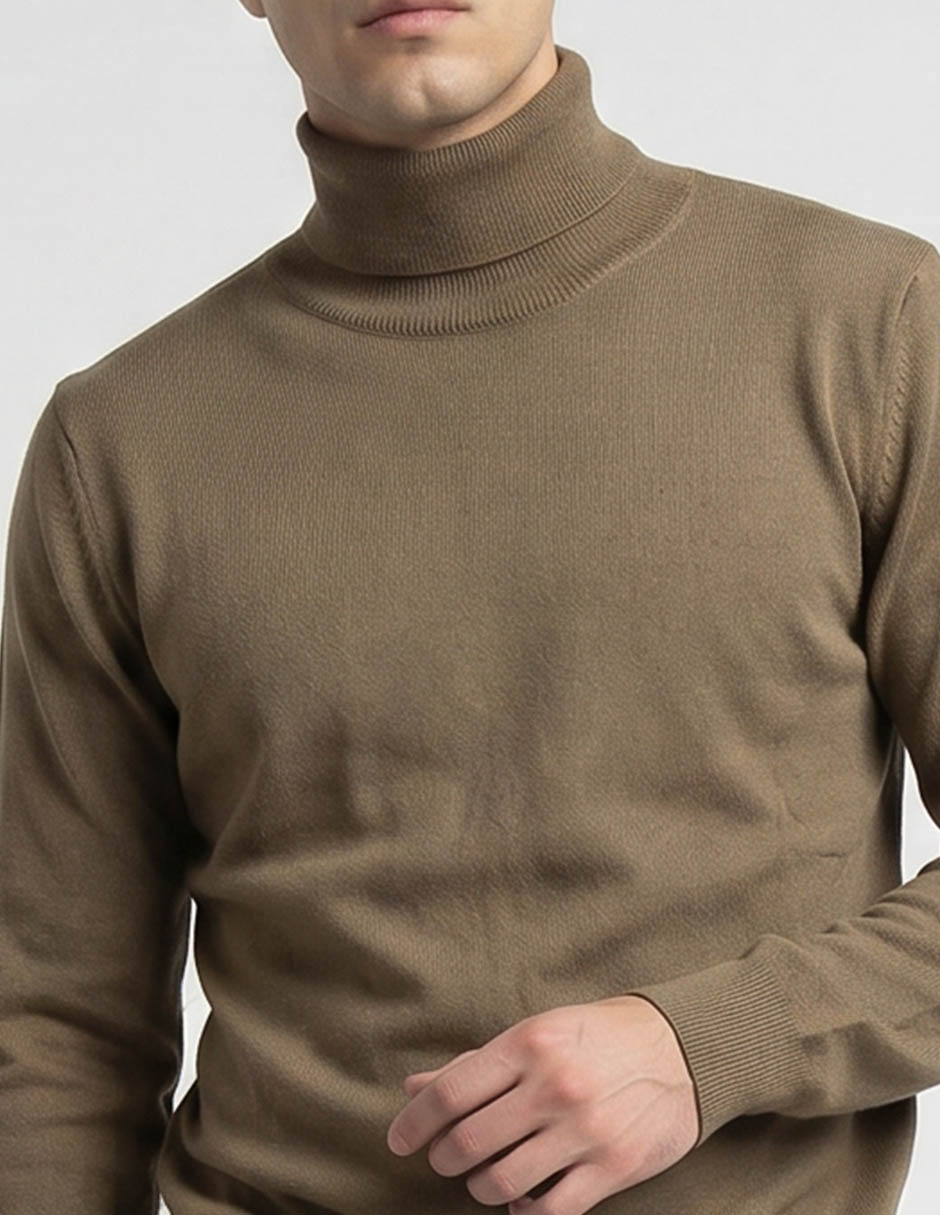 SuŽter Cuello Tortuga Para Hombre 2