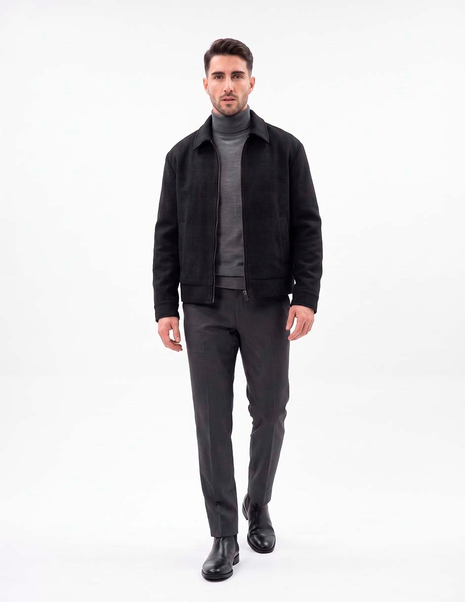 Chamarra casual con bolsillos para hombre 3