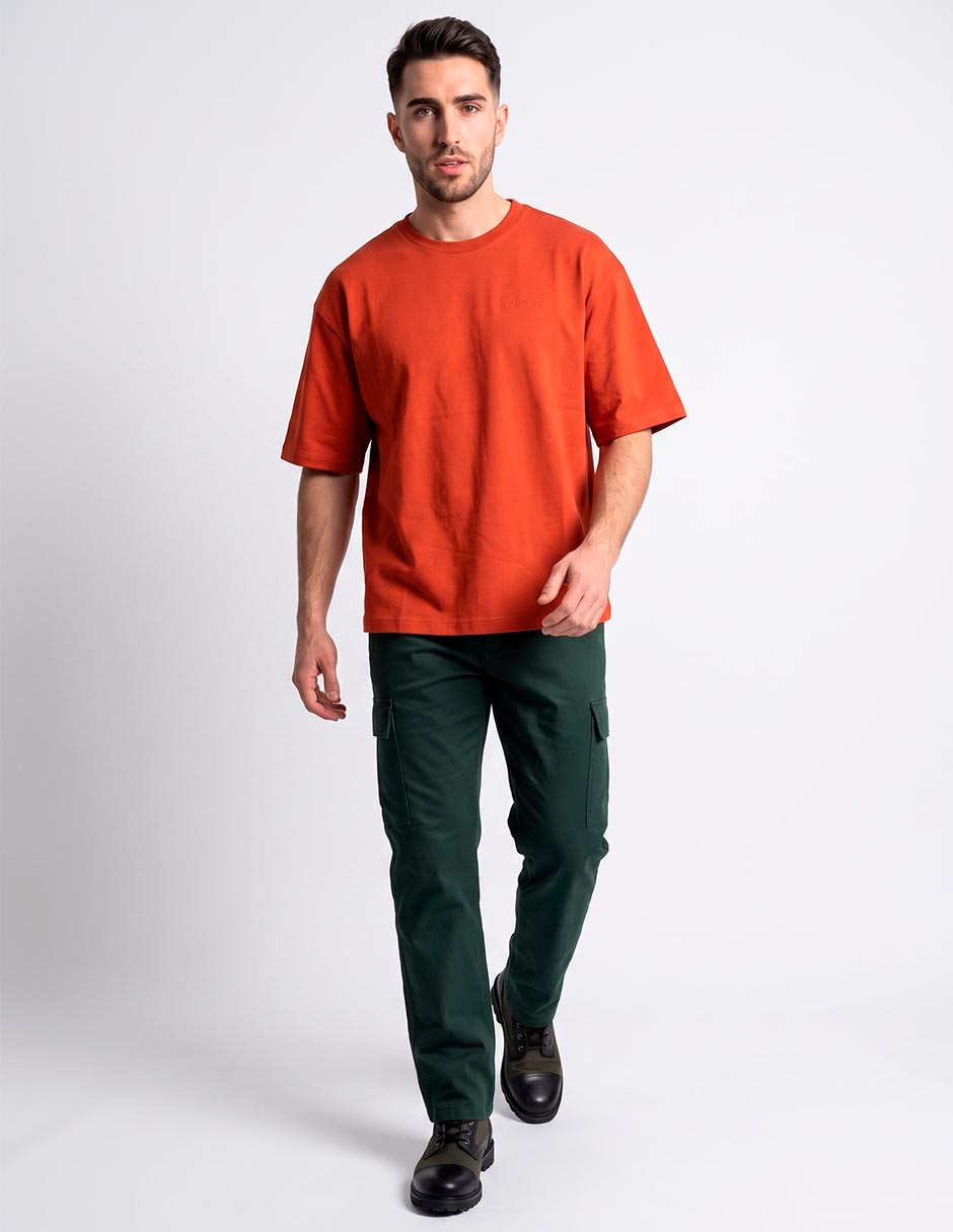 Playera cuello redondo para hombre