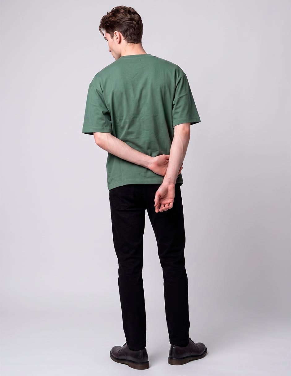 Playera cuello redondo para hombre 2