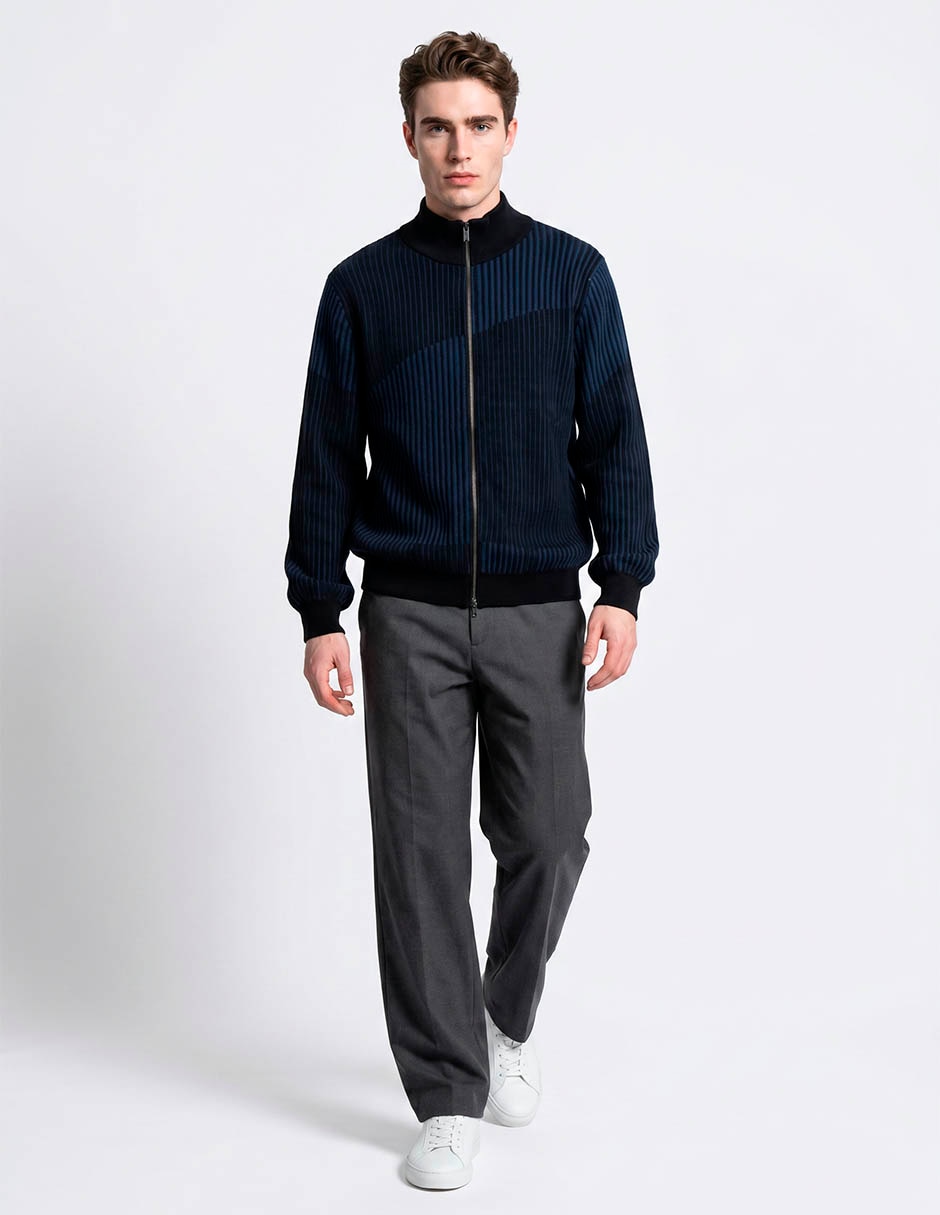 Suéter cuello alto para hombre Suéter cuello alto para hombre