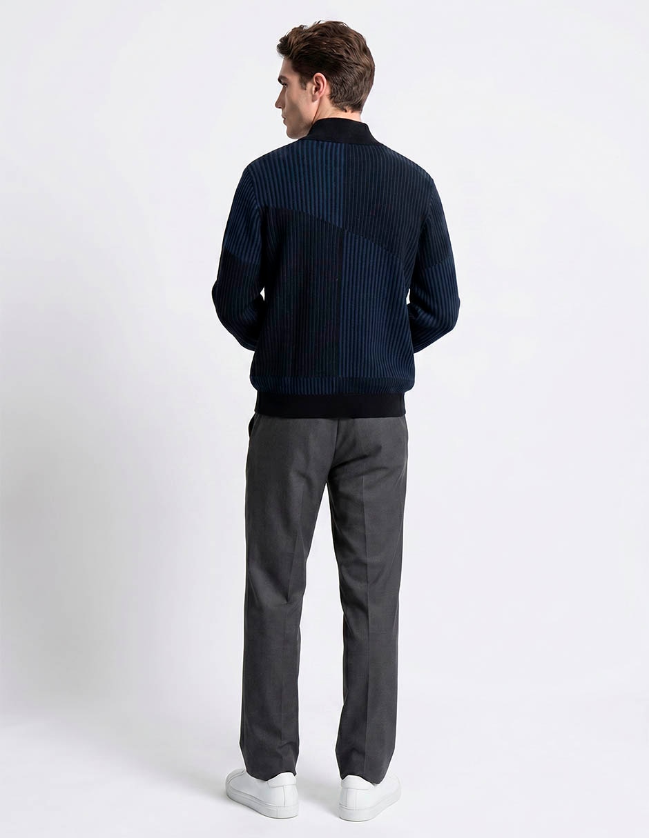 Suéter cuello alto para hombre 2