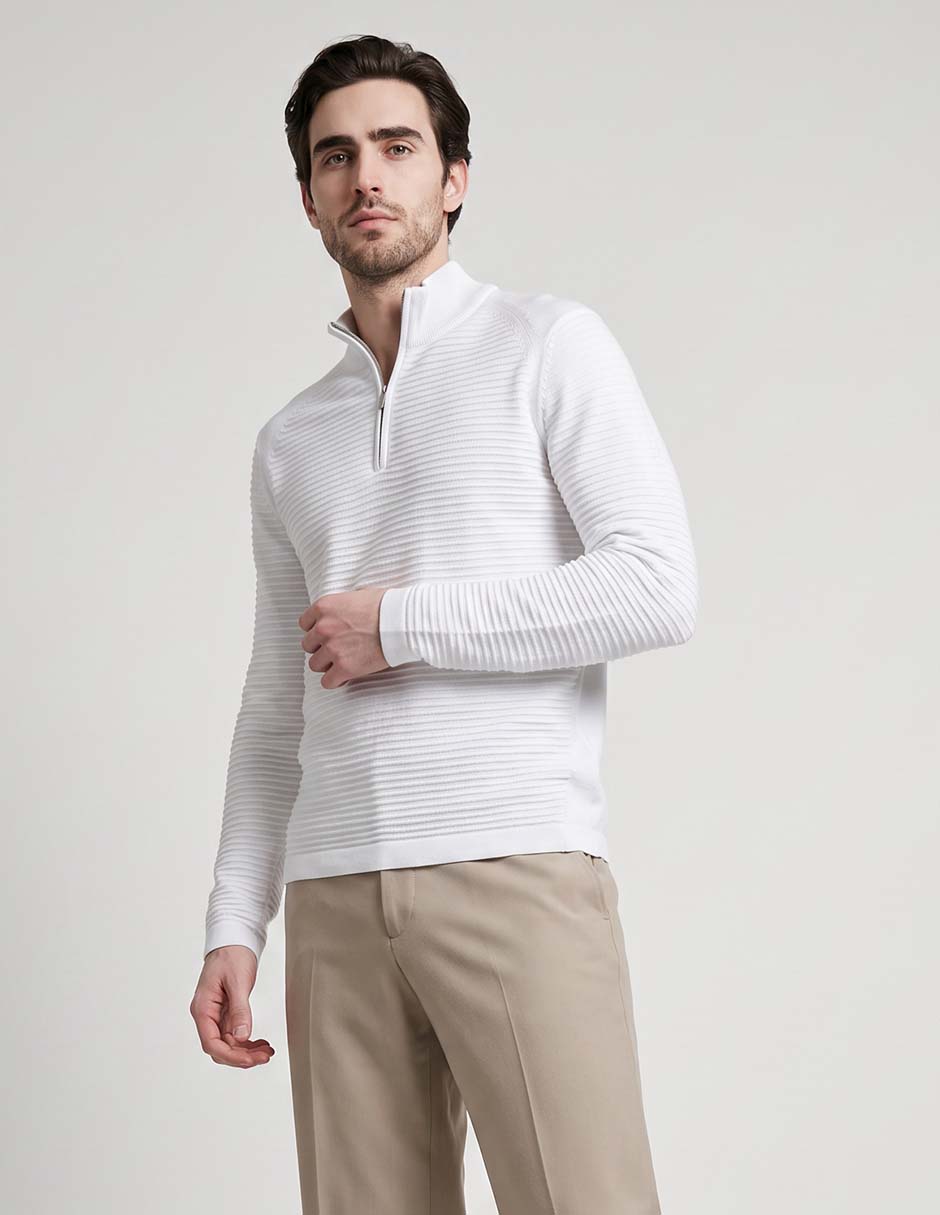 Suéter cuello alto para hombre Suéter cuello alto para hombre