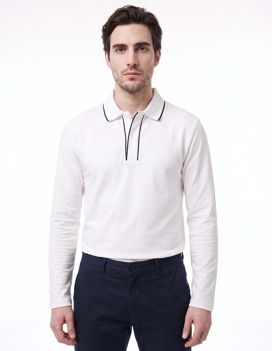 Playera tipo polo para hombre