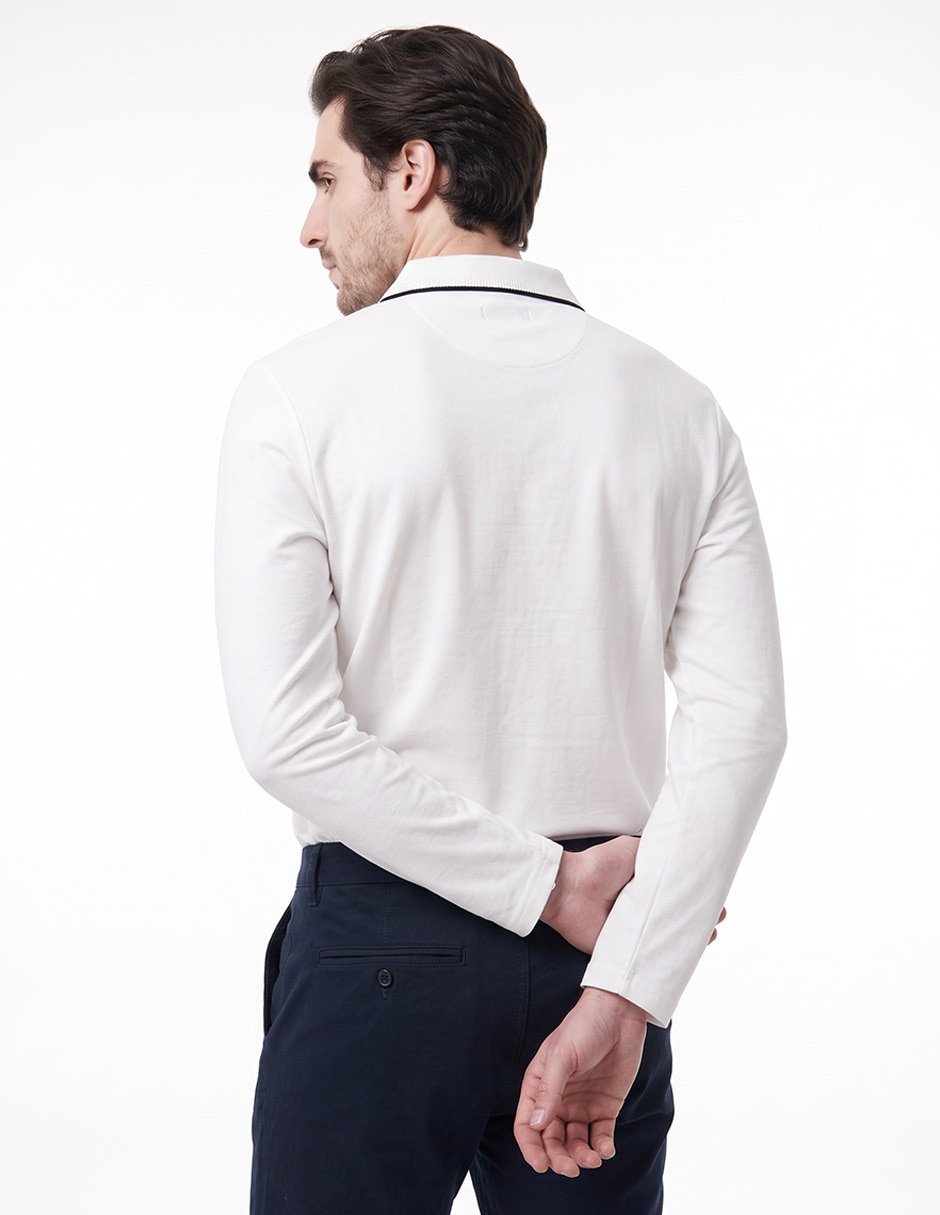 Playera tipo polo para hombre