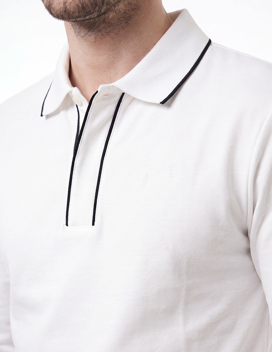 Playera tipo polo para hombre