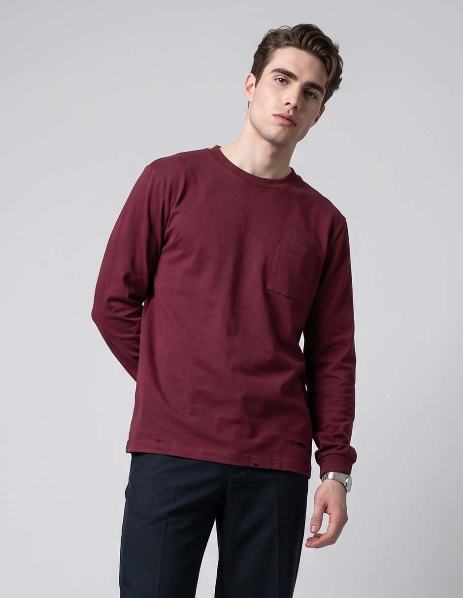 Playera cuello redondo para hombre 1