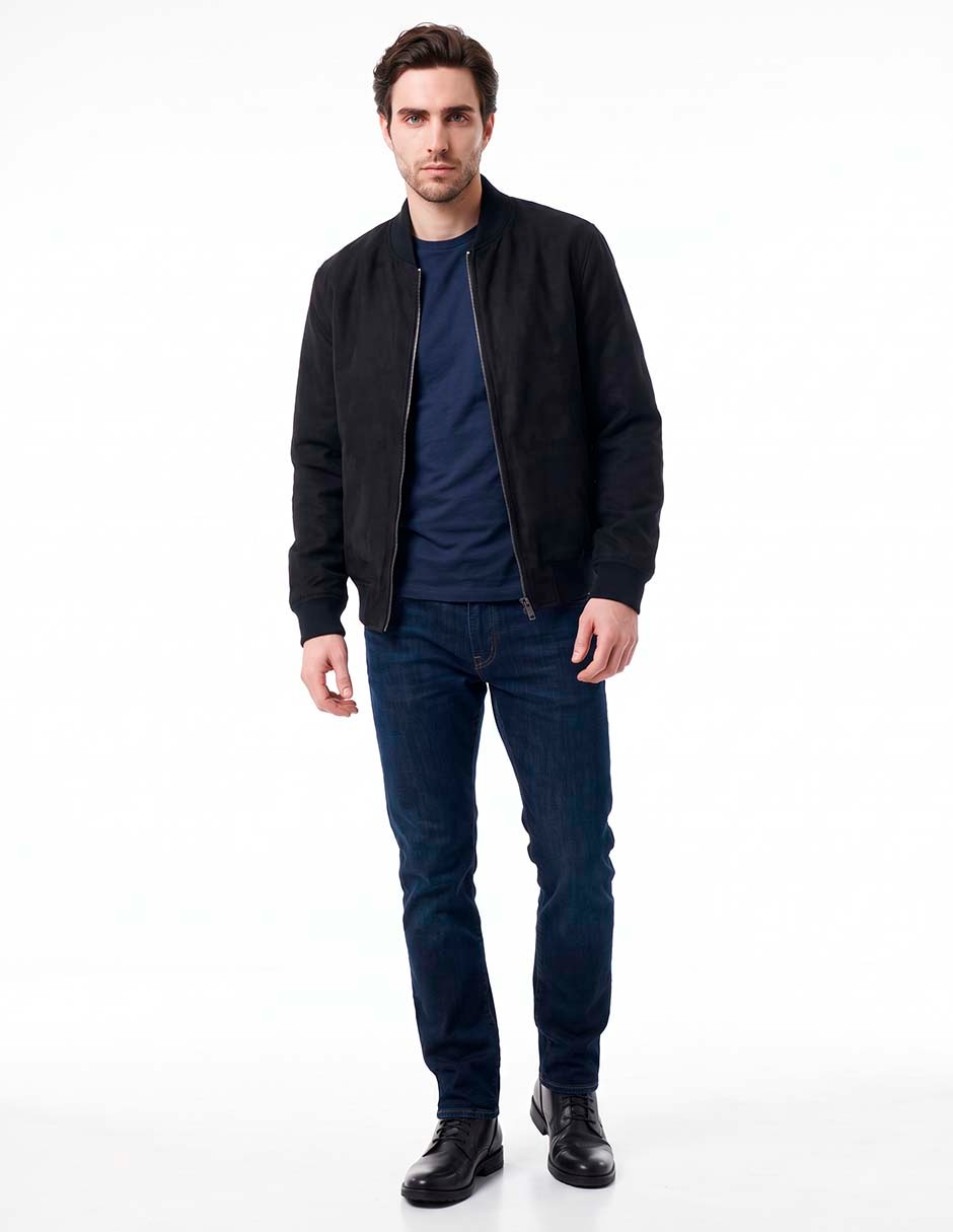 Chamarra bomber con bolsillos para hombre 3