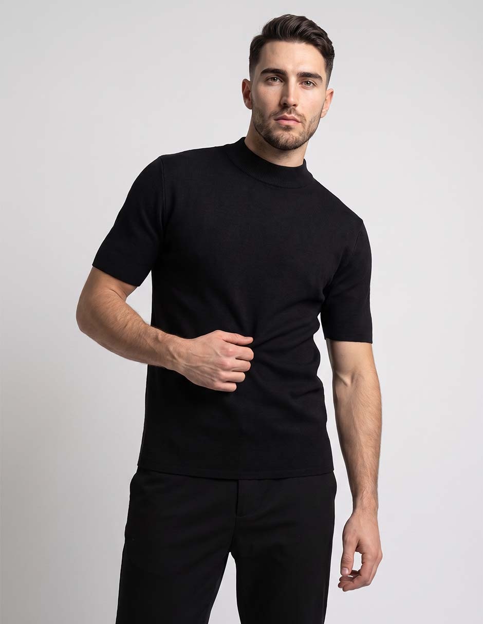 Playera cuello redondo para hombre 1