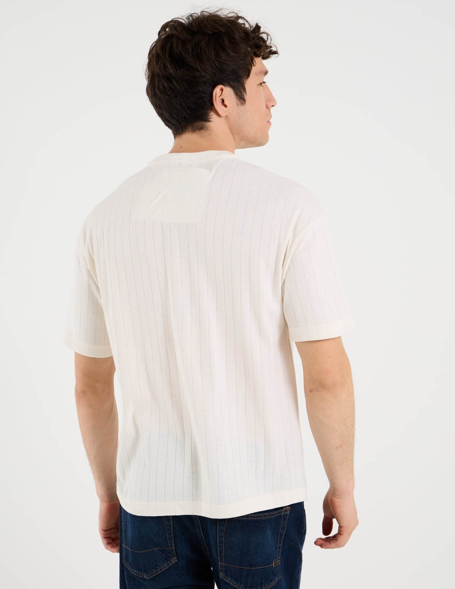Playera cuello redondo para hombre 2