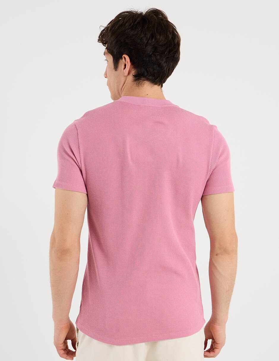 Playera cuello V para hombre 5