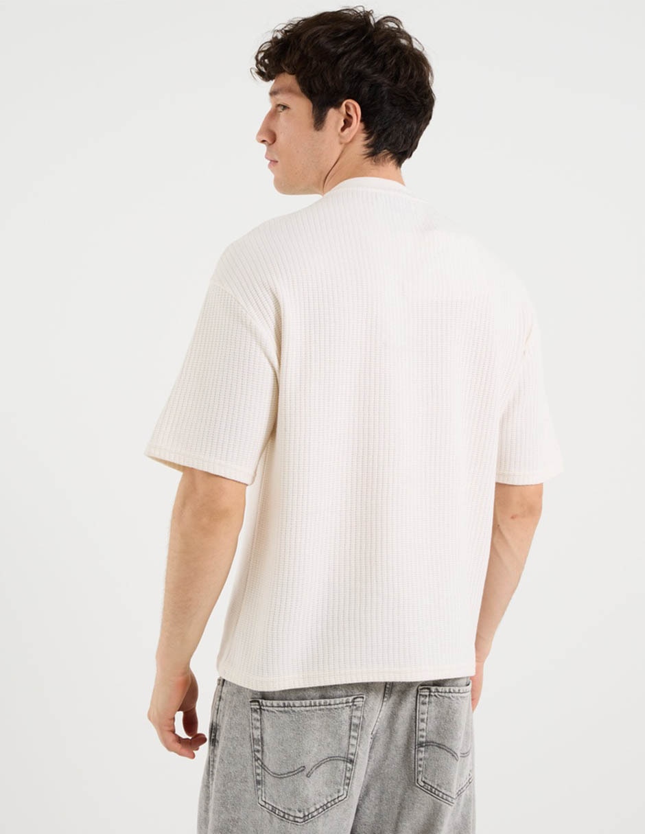 Playera cuello redondo para hombre 2