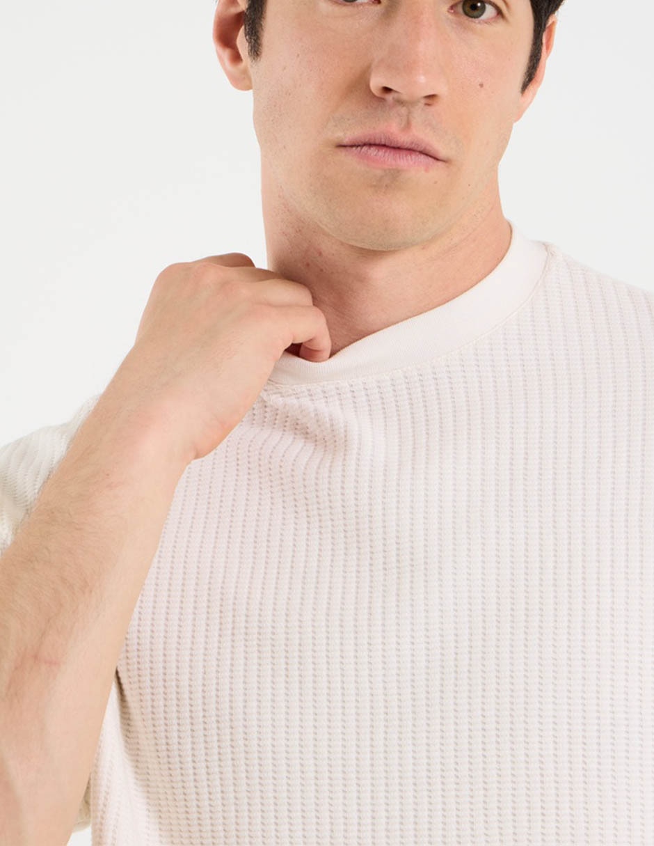 Playera cuello redondo para hombre 4