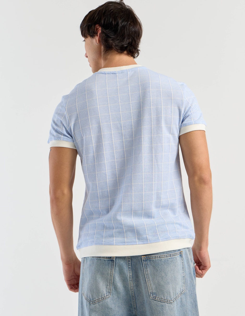 Playera cuello redondo para hombre 2