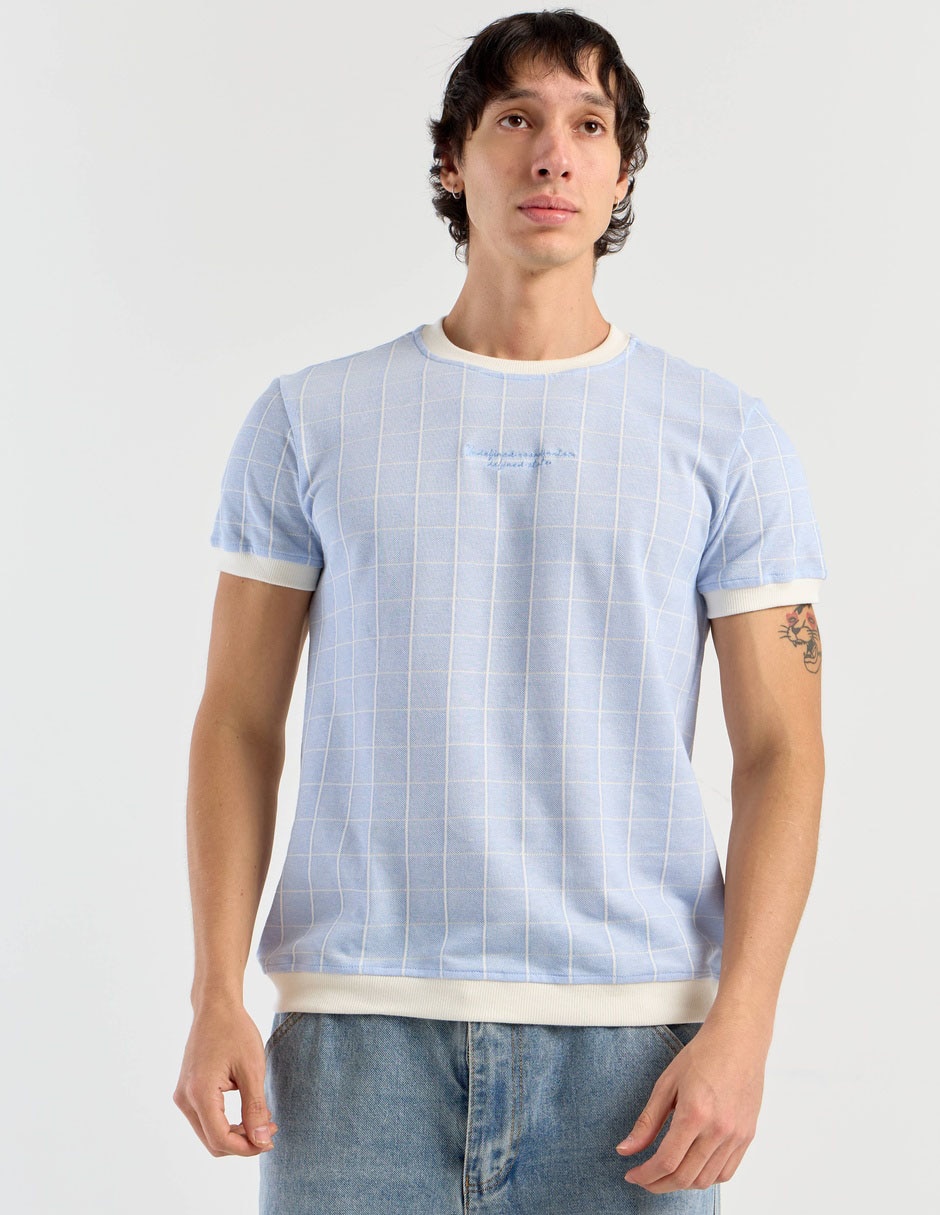 Playera cuello redondo para hombre Playera cuello redondo para hombre