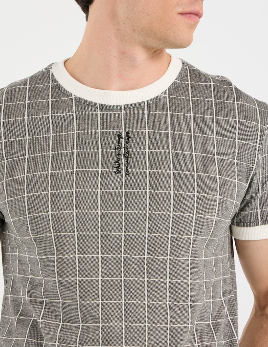 Playera Contempo cuello redondo para hombre