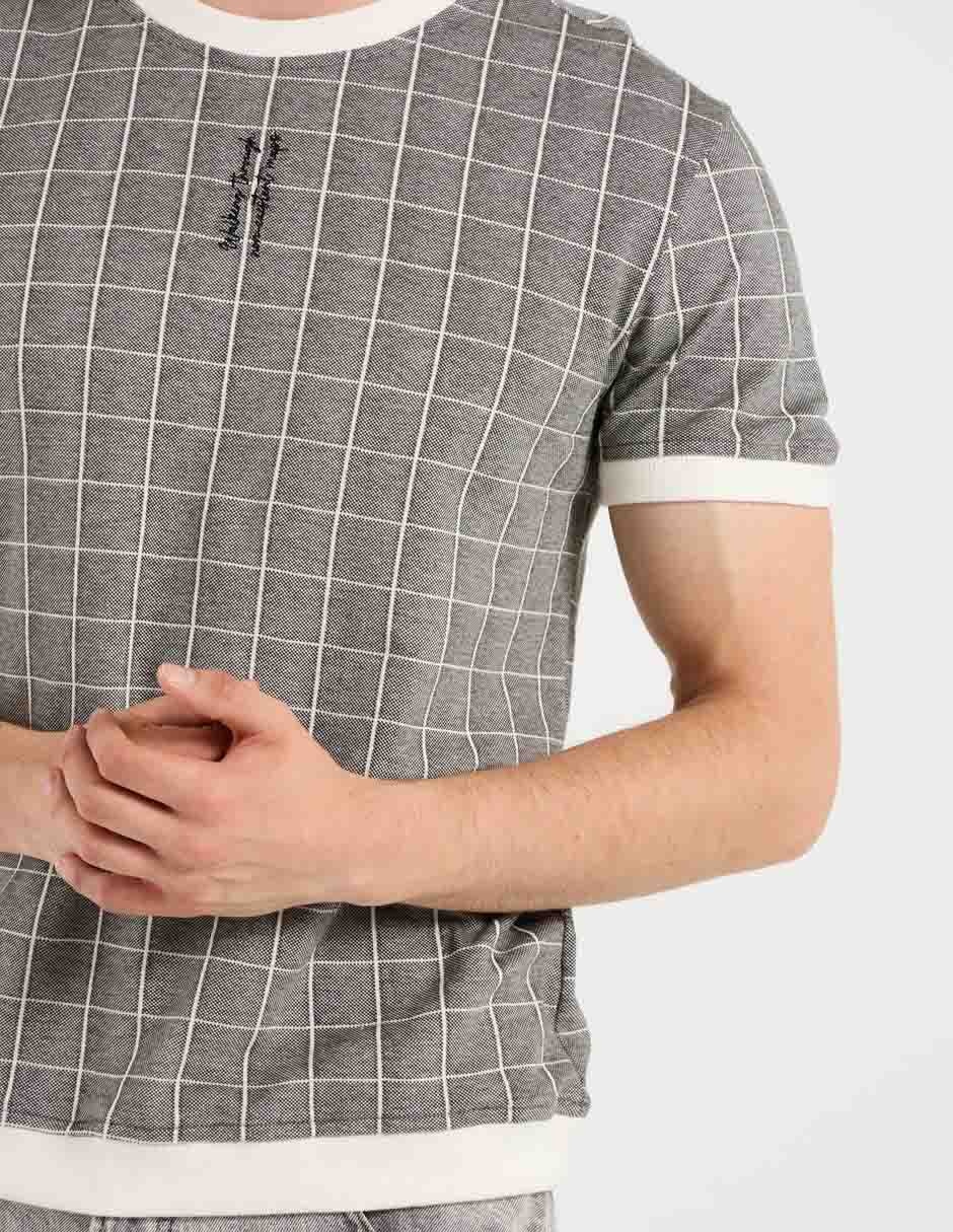 Playera Contempo cuello redondo para hombre