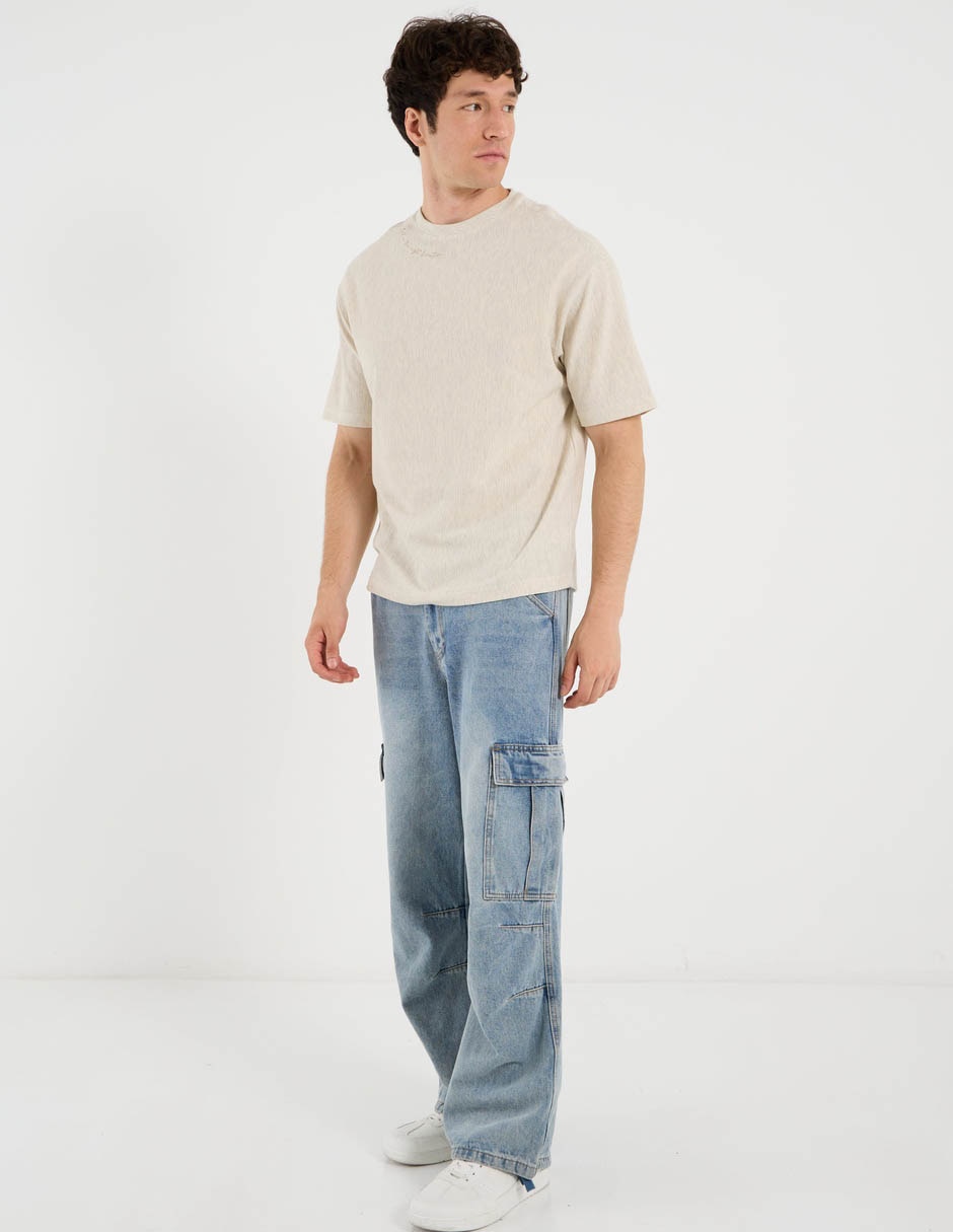 Playera Contempo cuello redondo para hombre