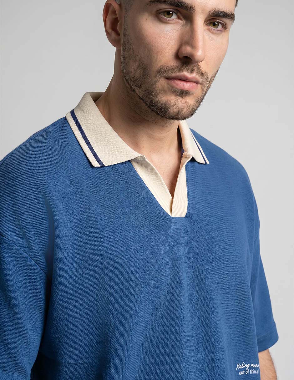 Playera tipo polo Contempo para hombre