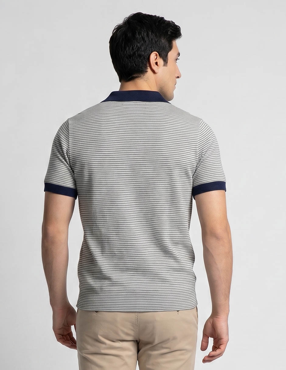 Playera tipo polo contempo para hombre