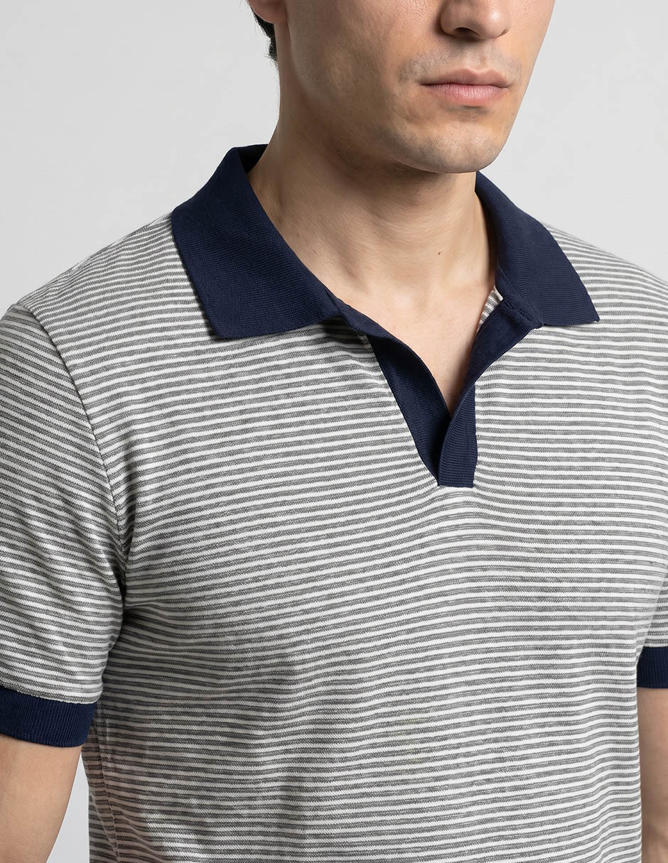 Playera tipo polo contempo para hombre