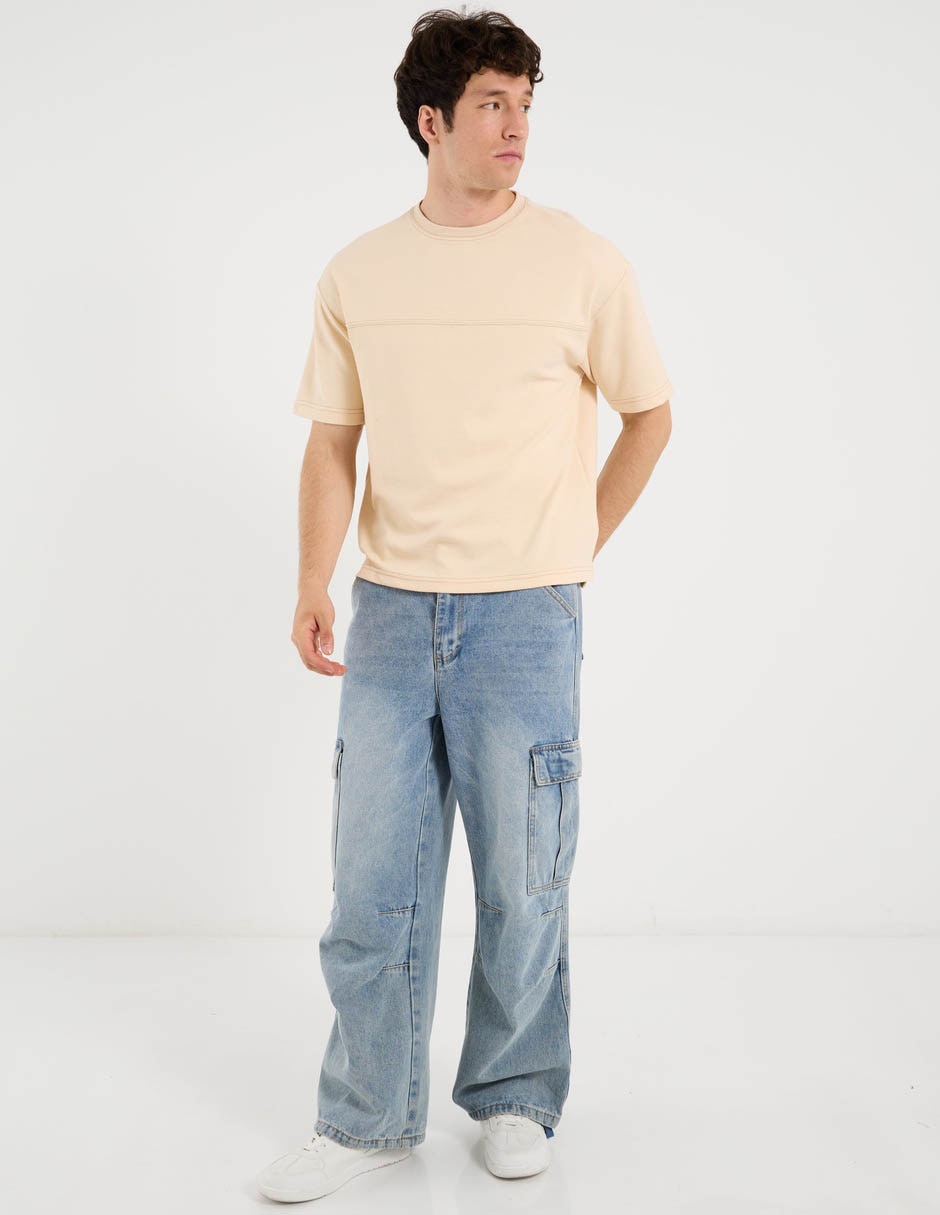 Playera cuello redondo para hombre 4