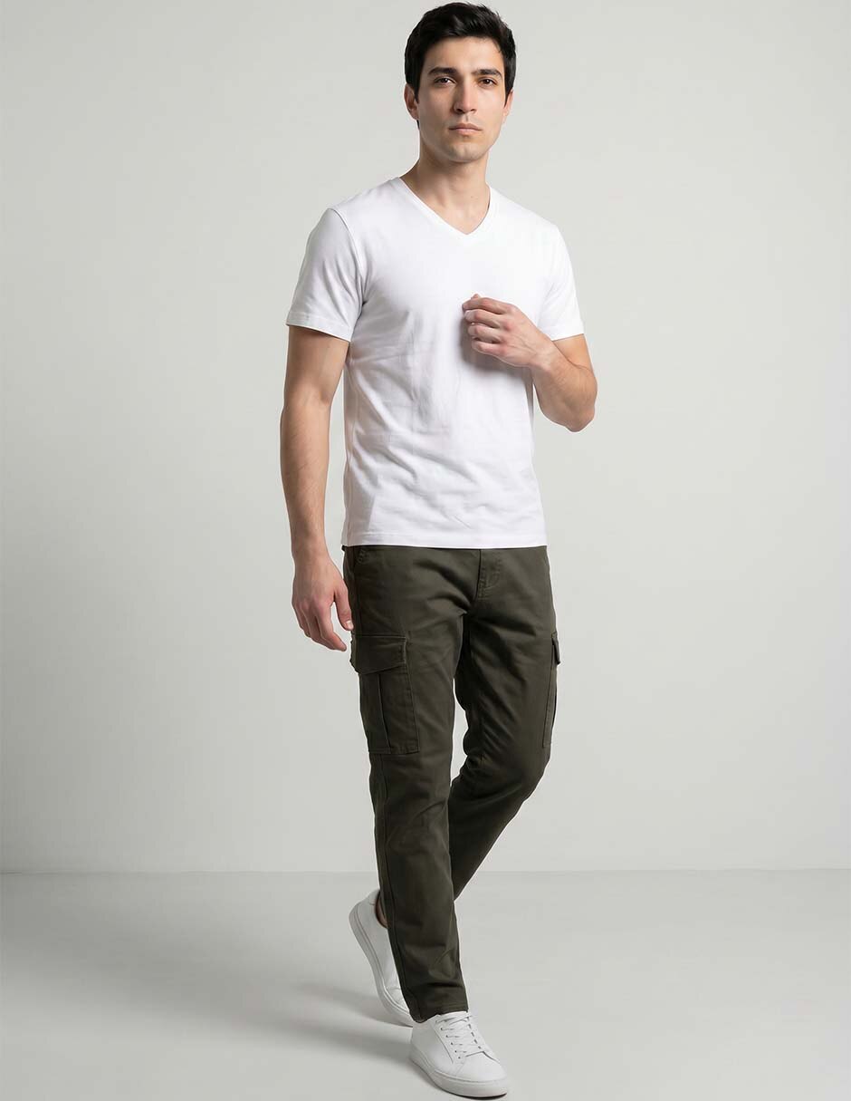 Playera cuello redondo para hombre 3