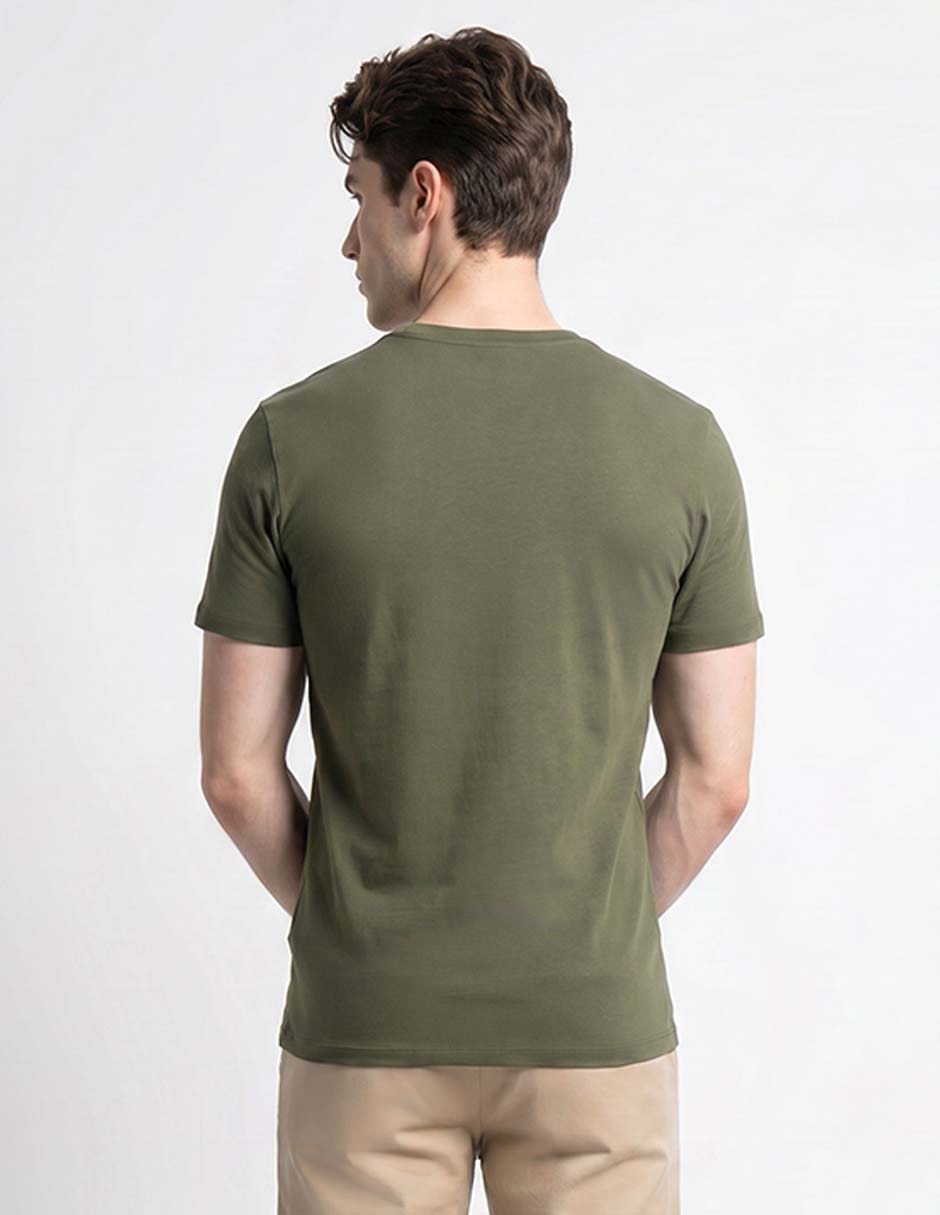 Playera cuello redondo para hombre 2