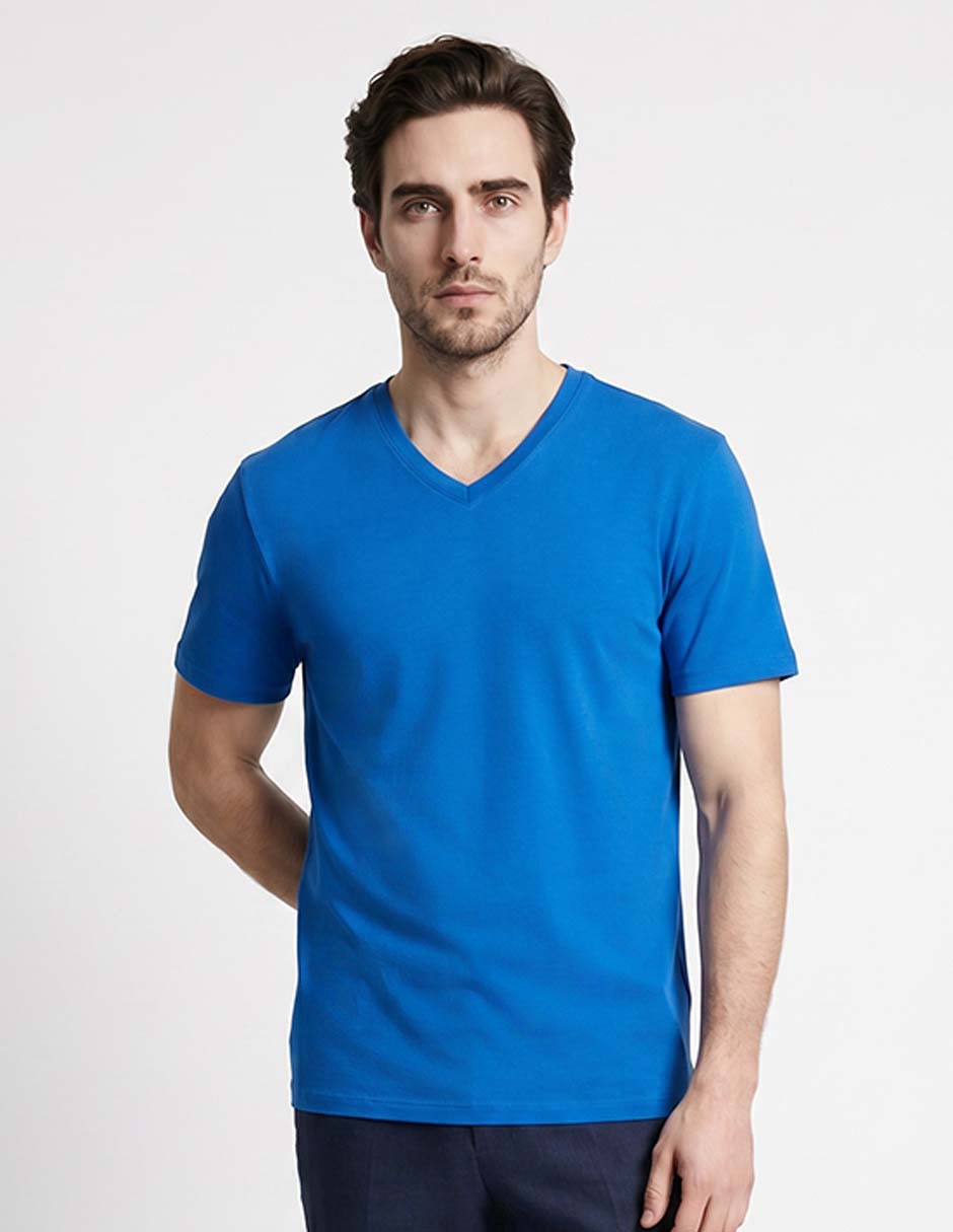 Playera cuello v para hombre Playera cuello v para hombre