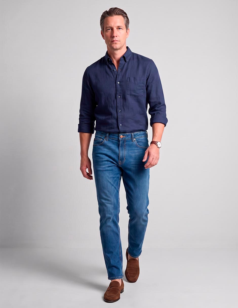 Jeans slim para hombre 3