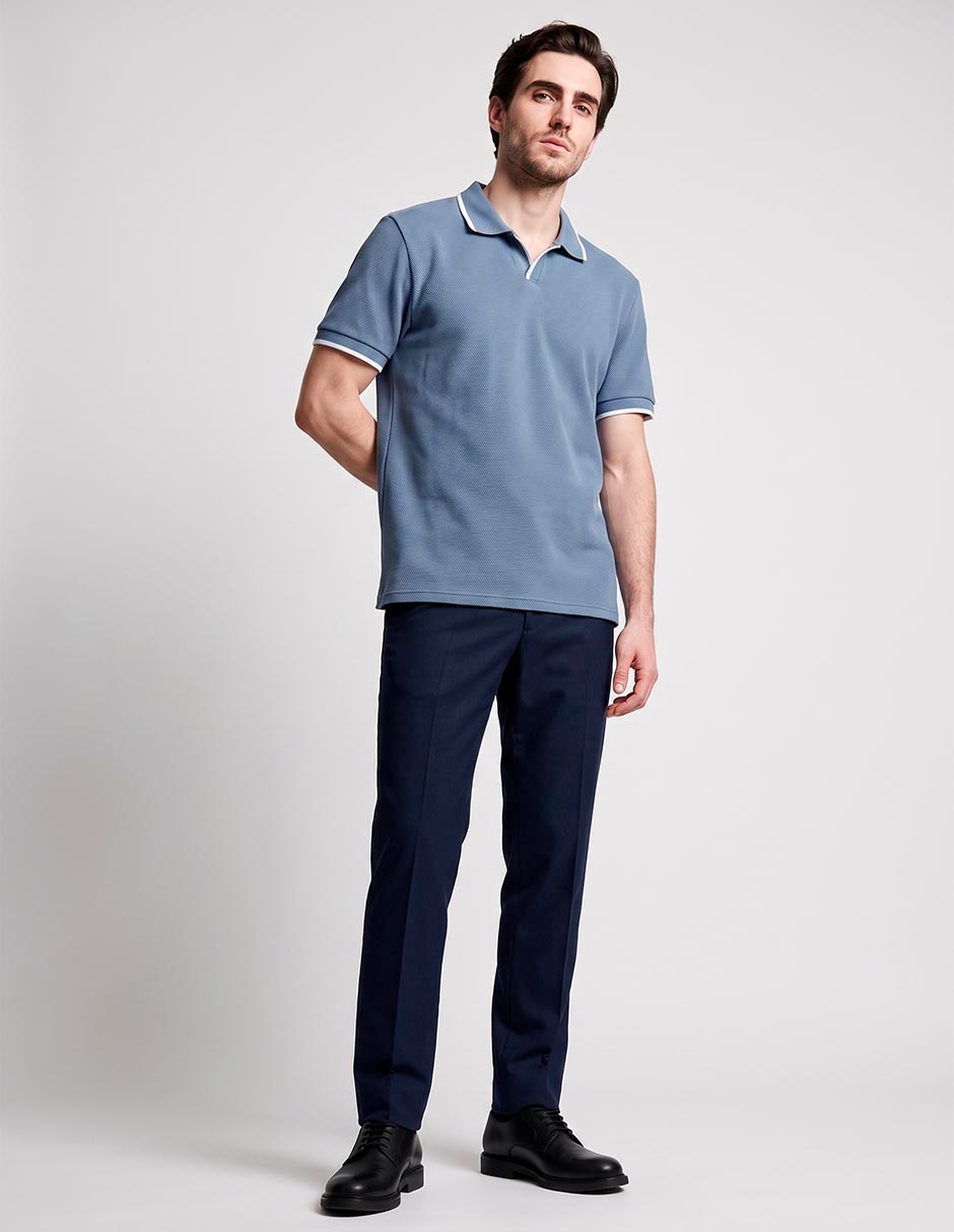 Playera tipo polo para hombre