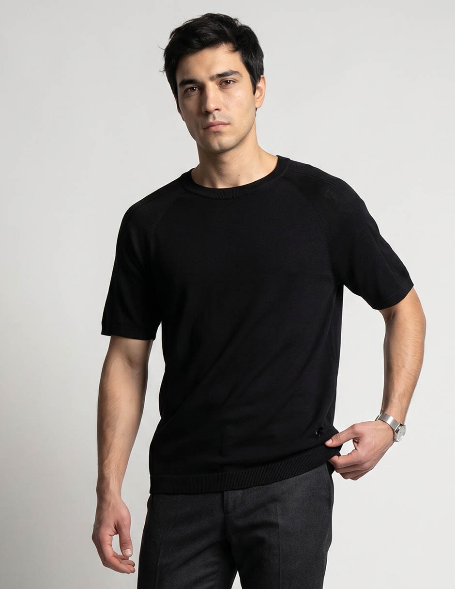 Playera cuello redondo para hombre 1