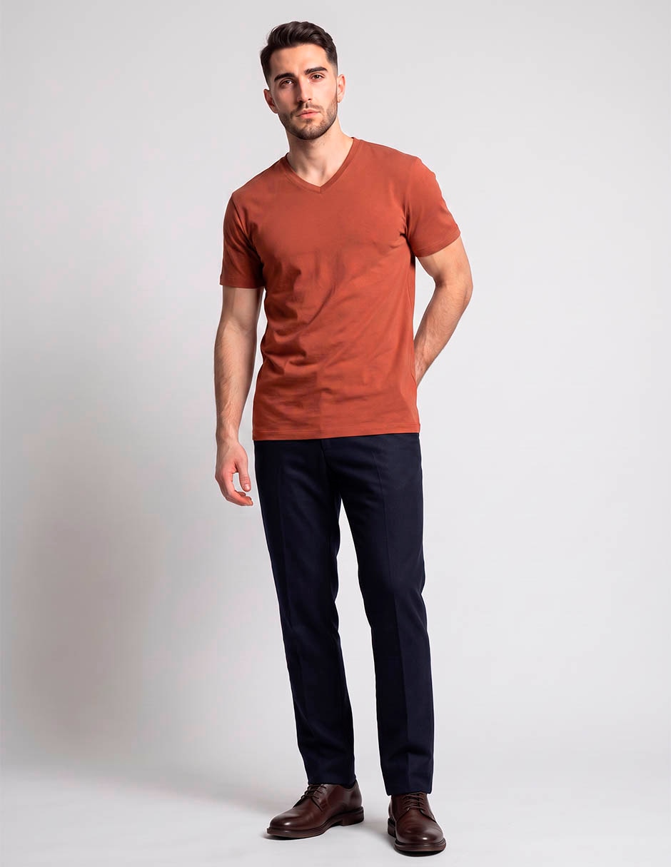 Playera cuello V para hombre Playera cuello V para hombre